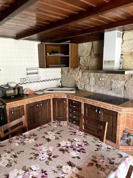 Villa Casa Vella Vilaboa Esterno foto