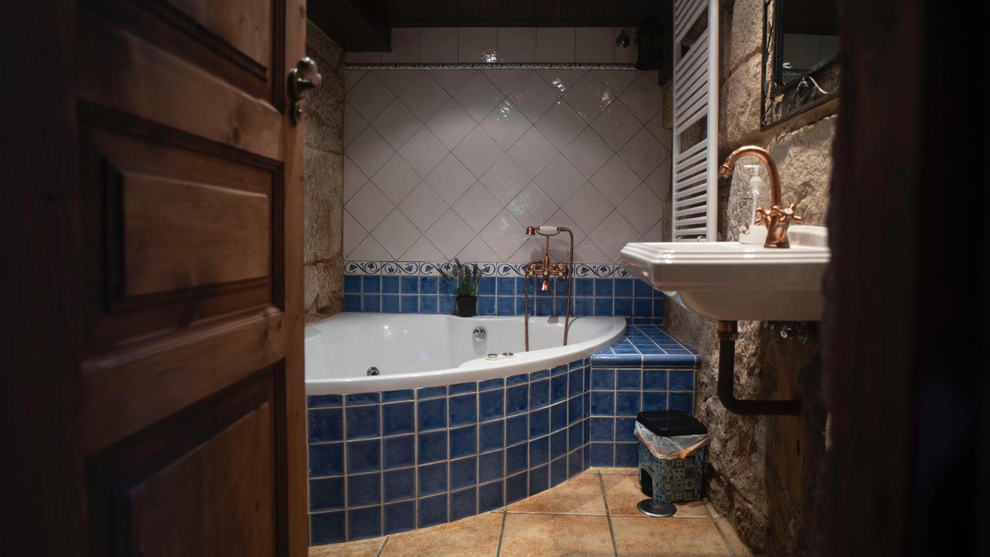 Villa Casa Vella Vilaboa Esterno foto